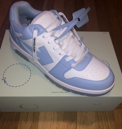 Off-white Out Of Office White Blue Shoes