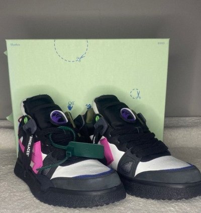 Off-white Sponge Leather Sneakers eu 44 Us 11 Box