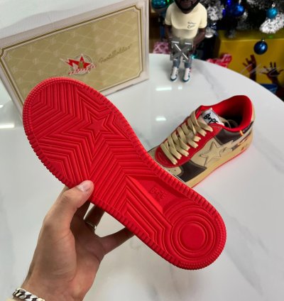 Kanye West X Bape Bapesta Fs-001 Low college Dropout