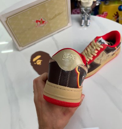 Kanye West X Bape Bapesta Fs-001 Low college Dropout