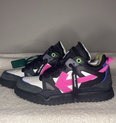 Off-white Sponge Leather Sneakers eu 44 Us 11 Box