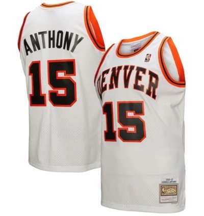 Carmelo Anthony Denver Nuggets 200607 Swingman Jersey - White