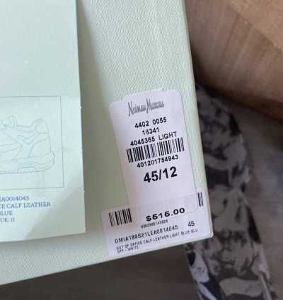 Off-white Virgil Abloh Out Of Office Calf Leather