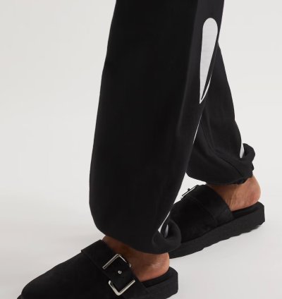 Off-white Virgil Abloh Suede Sponge Mules Clogs