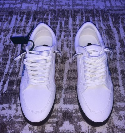 Off-white Vulcanized Canvas Shoes