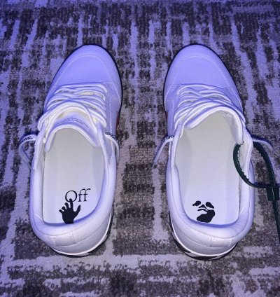 Off-white Vulcanized Canvas Shoes
