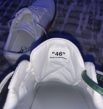 Off-white Vulcanized Canvas Shoes