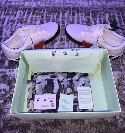 Off-white Vulcanized Canvas Shoes