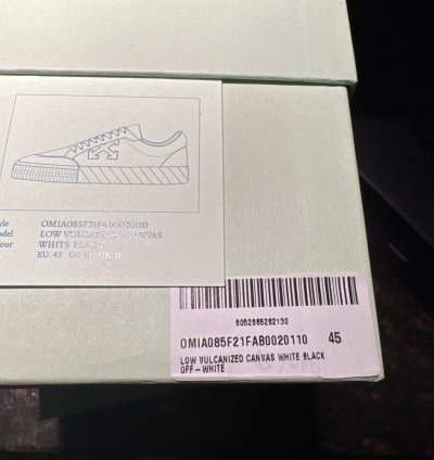 Off-white Vulcanized Low