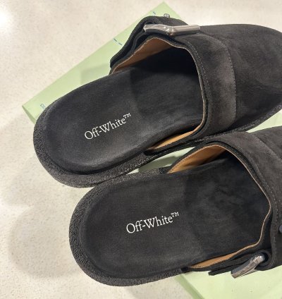 Offwhite Clogs