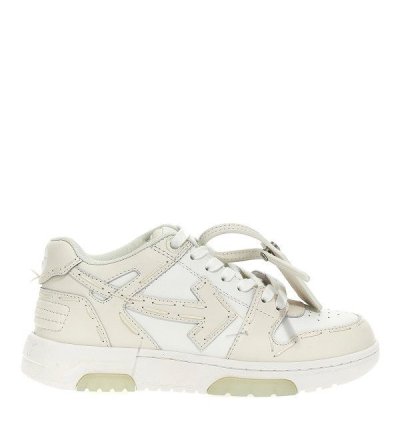 Out Of Office Ooo Sneakers Leather Sartorial Stitching White