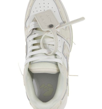 Out Of Office Ooo Sneakers Leather Sartorial Stitching White