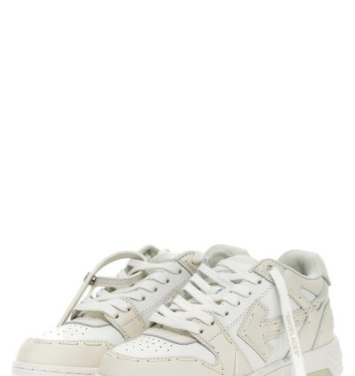 Out Of Office Ooo Sneakers Leather Sartorial Stitching White