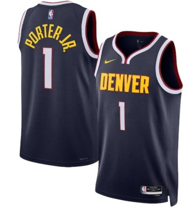 Michael Porter Jr Denver Nuggets Nike Unisex Swingman Jersey - Icon Edition - Navy