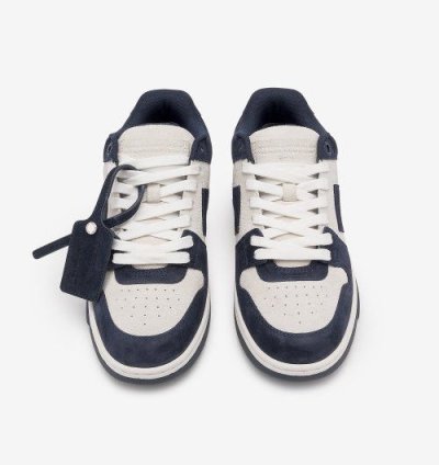 Out Of Office Ooo Sneakers Suede Navy Blue White