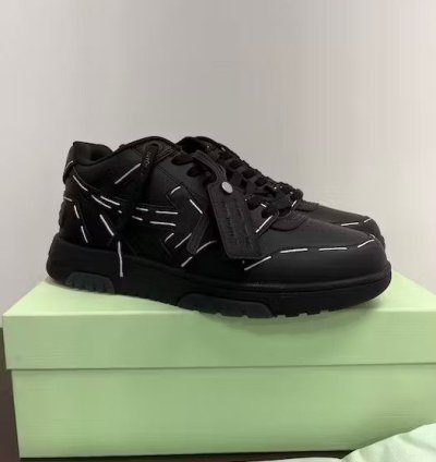 Out Of Office Sartorial Stitch Sneakers In Black