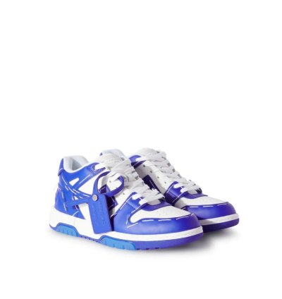 Out Of Office Sneakers Leather Sartorial Stitching In Blue