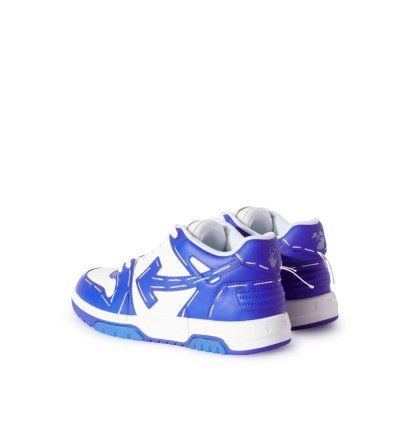 Out Of Office Sneakers Leather Sartorial Stitching In Blue