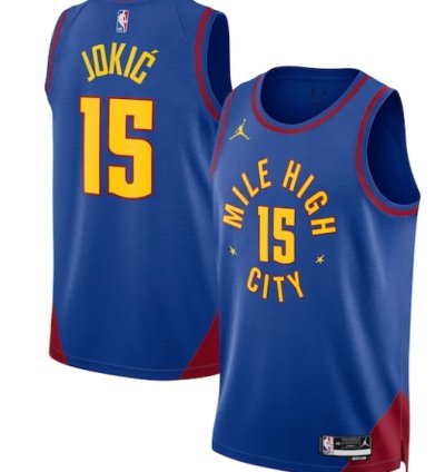 Nikola Jokic Denver Nuggets Jordan Brand Unisex Swingman Jersey - Statement Edition - Blue