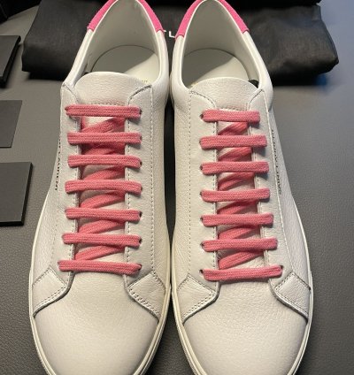 Rare Brand New Limited Edition Andy Runway Leather Sneakers
