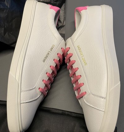 Rare Brand New Limited Edition Andy Runway Leather Sneakers