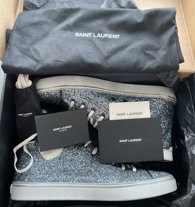 Rare Brand New Runway Bedford Glitter Sparkling Sneakers