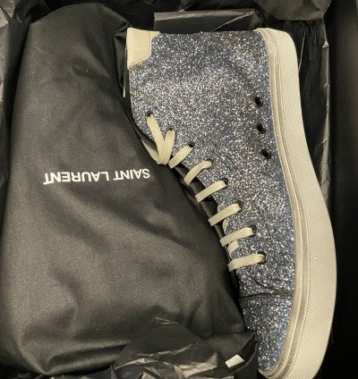 Rare Brand New Runway Bedford Glitter Sparkling Sneakers