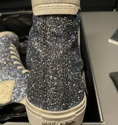 Rare Brand New Runway Bedford Glitter Sparkling Sneakers