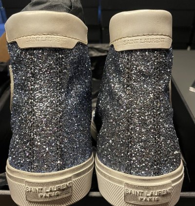 Rare Brand New Runway Bedford Glitter Sparkling Sneakers