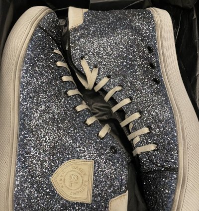 Rare Brand New Runway Bedford Glitter Sparkling Sneakers
