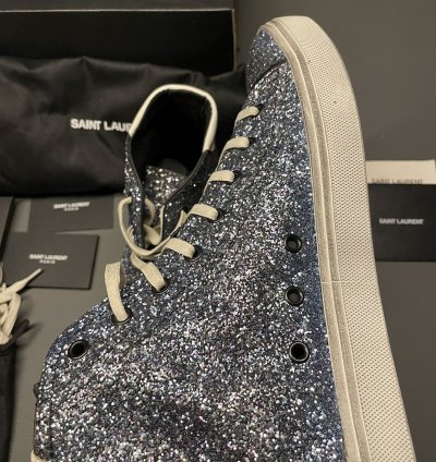 Rare Brand New Runway Bedford Glitter Sparkling Sneakers
