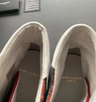 Rare Runway Brand New Moon Plus Distressed Ripped Sneaker