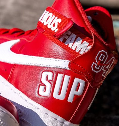Supreme World Famous Air Force 1 High Red