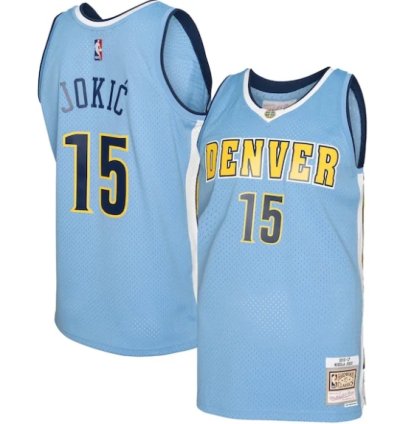Nikola Jokic Denver Nuggets 201617 Swingman Jersey - Light Blue