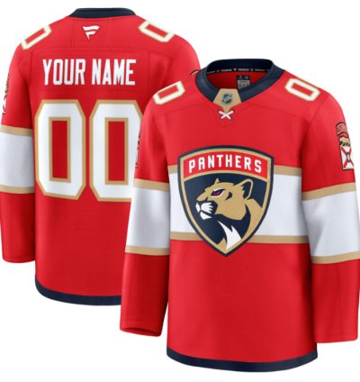 Mens Custom Florida Panthers Jersey Name Number 2025 Premium All Stitched