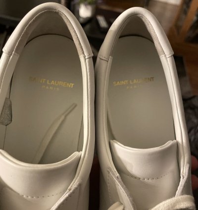 Saint Laurent Andy Optic White