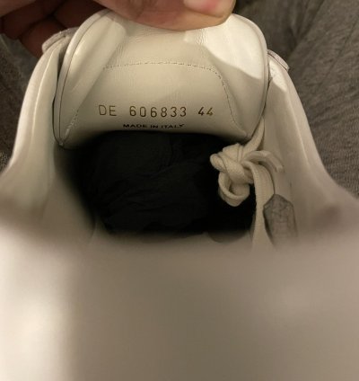 Saint Laurent Andy Optic White