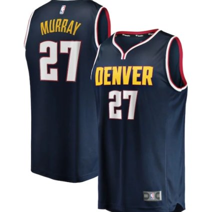 Jamal Murray Denver Nuggets 201920 Fast Break Player Jersey - Icon Edition - Navy