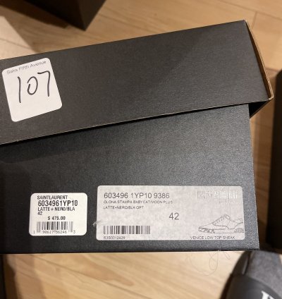 Saint Laurent Baby Cat Sneaker