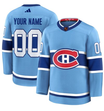 Custom Montreal Canadiens Jersey Name Number Timeless Premium Stitched Reverse Retro