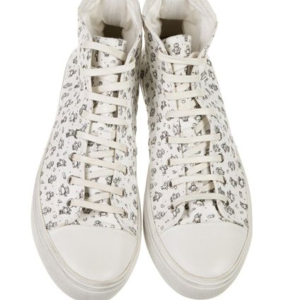 Saint Laurent Bedford Hi Tops With Robots Size 43 5