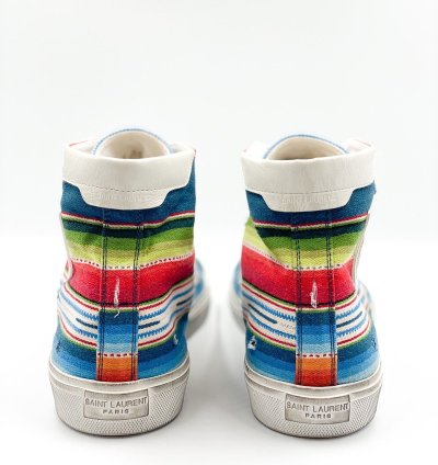 Saint Laurent Bedford Mexican Jacquard Sneaker