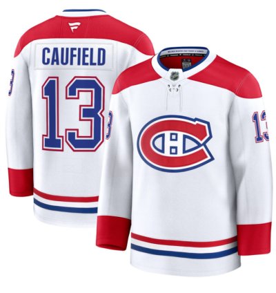 Cole Caufield Jersey 13 Montreal Canadiens Timeless Premium Stitched 2025 Away