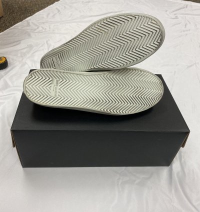 Saint Laurent Bedford Zebra Canvas Low-top Sneaker