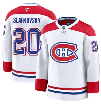 Juraj Slafkovsky Jersey 20 Montreal Canadiens Timeless Premium Stitched 2025 Away
