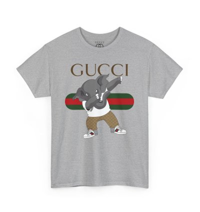 Gucci Elephant Grey T-shirt - Size Usa