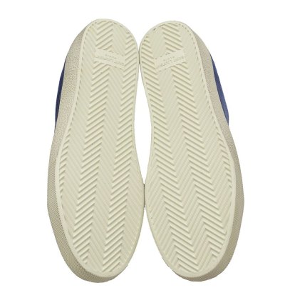 Saint Laurent Blue Suede Court Classic Sneakers