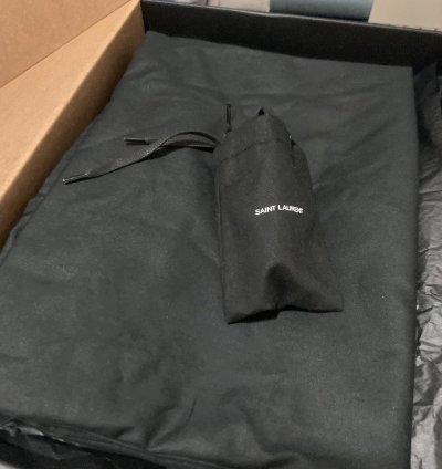 Saint Laurent Canvas High Top Sneakers Size 42
