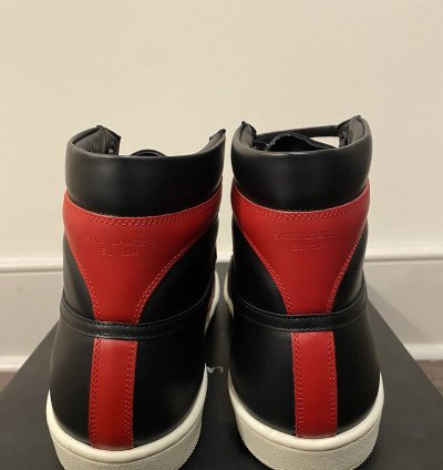 Saint Laurent Court Classic Bred Sl 10h Sneakers