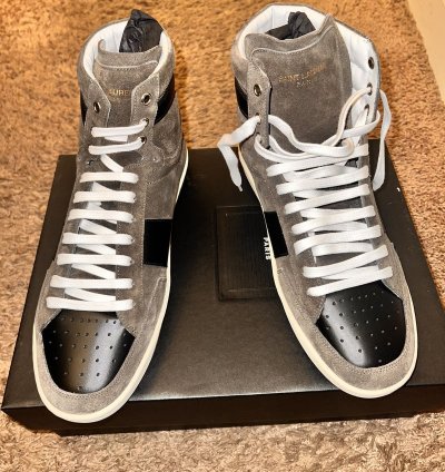 Saint Laurent Court Classic Hi-top